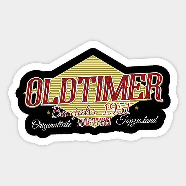 70. Geburtstag Oldtimer Sprüche 70 Geburtstag Herren Sticker